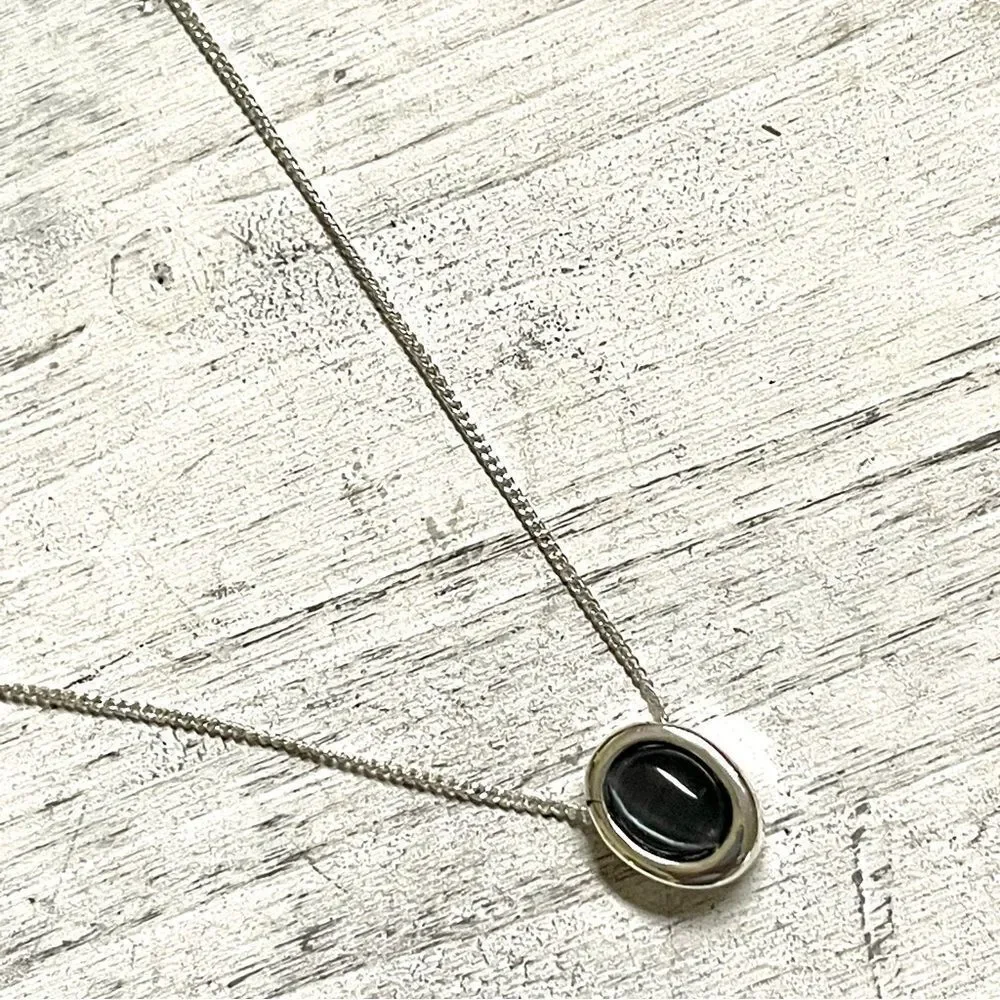 Sonoma Jean company silver tone necklace and earring set